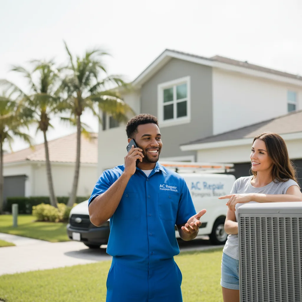 AC Repair Pompano Beach customer support in Scarborough